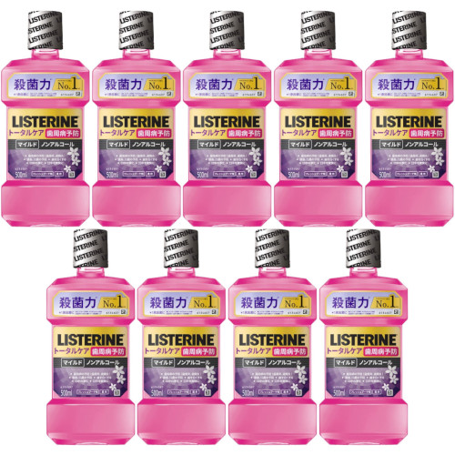 薬用 リステリン トータルケア 歯周マイルド 500ml【9個セット】(4901730220286-9)の通販は