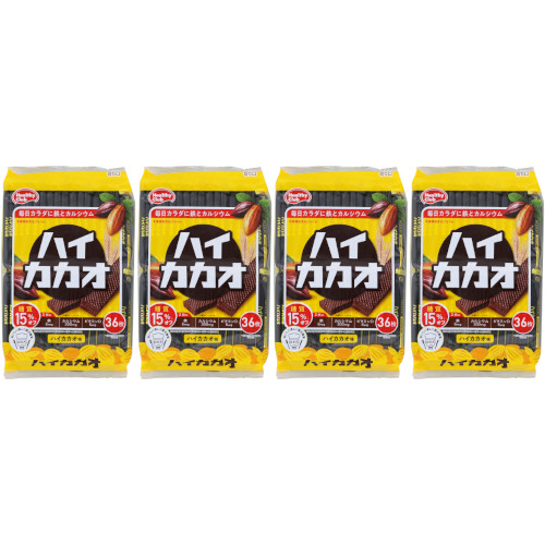 ハイカカオウエハース 36枚【4個セット】(4902621005586-4)の通販はau