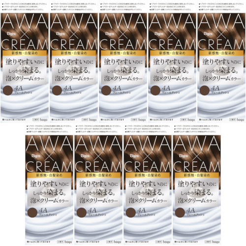 ビゲン 泡クリームカラー 4Aヴェールアッシュ【9個セット】(4987205011917-9)