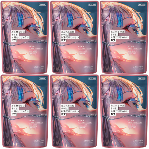 バブ あふれるのはきっと、お湯だけじゃない たくらみ シトラス＆ウッディの香り 20錠【6個セット】(4901301420527-6)