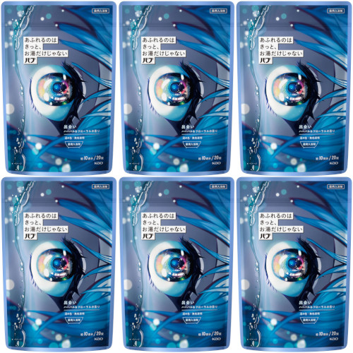 バブ あふれるのはきっと、お湯だけじゃない 出会い ハーバル＆フローラルの香り 20錠【6個セット】(4901301420558-6)