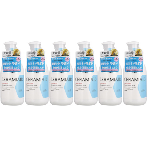 セラミエイド 薬用スキンミルク 450ml【6個セット】(4971710568530-6)