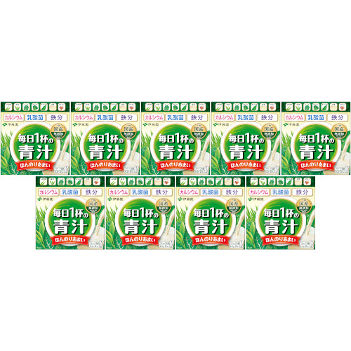 毎日1杯の青汁 まろやか豆乳ミックス 20包【9個セット】(4901085634073-9)の通販は