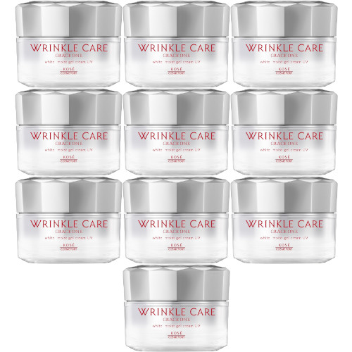 【10個セット】グレイス ワン リンクルケア ホワイト モイストジェルクリーム ＵＶ 60g(4971710576290-10)