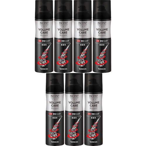 インセント薬用育毛トニックボリュームケア 190g【7個セット】(4548514511484-7)