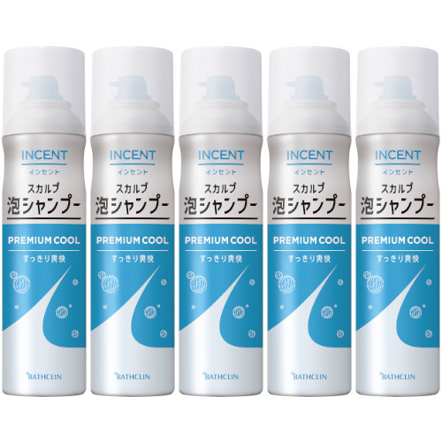 インセントスカルプ泡シャンプー 180g【5個セット】(4548514511460-5)