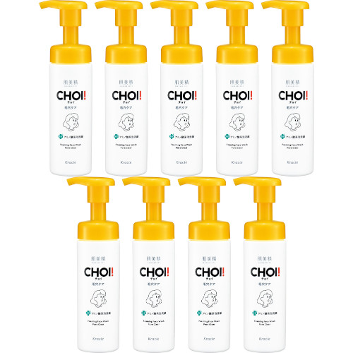 肌美精 ＣＨＯＩ 薬用泡洗顔 肌・毛穴ケア 160ml【9個セット】(4901417629289-9)