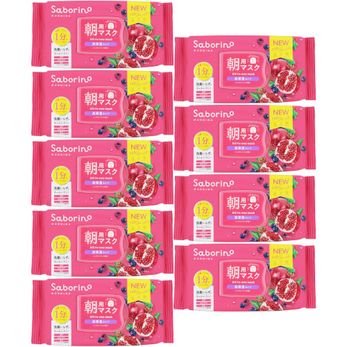 サボリーノ 目ざまシート 完熟果実の高保湿タイプ Ｎ 30枚【9個セット】(4515061190240-9)