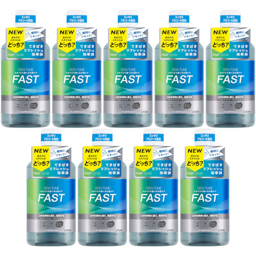 【9個セット】ＯＣＨ−ＴＵＮＥマウスウォッシュ ＦＡＳＴ クールドライミント 600ml(4903301363071-9)