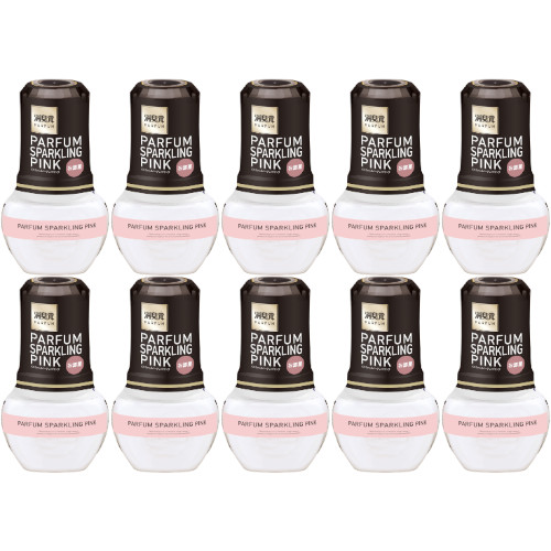 お部屋の消臭元 パルファムスパークリングピンク 400ml【10個セット】(4987072054536-10) 5,100円