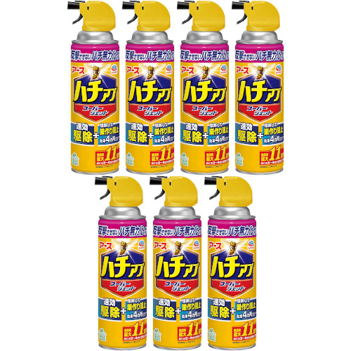 ハチアブスーパージェット 455ml【7個セット】(4901080277718-7)の通販は 7,630円