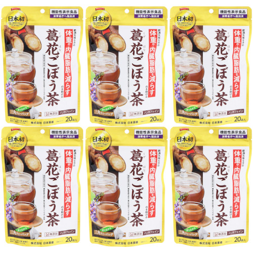 葛花ごぼう茶 20袋入【6個セット】(4573142070300-6)の通販は 5,951円
