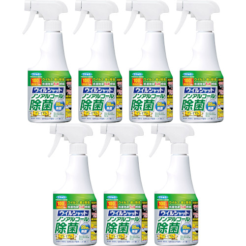 ウイルシャット ノンアルコール除菌プレミアム 250ml【7個セット】(4902424444896-7)