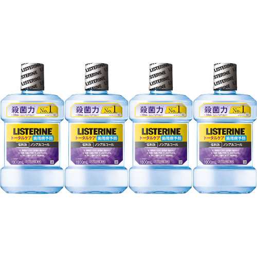 リステリン トータルケア歯周クリア 1000ml【4個セット】(4901730200042-4)の通販は