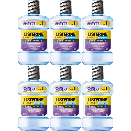 リステリン トータルケア歯周クリア 1000ml【6個セット】(4901730200042-6)