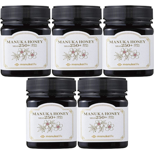 マヌカハニー250+ 250g【5個セット】(4901140628092-5)の通販は 17,100円