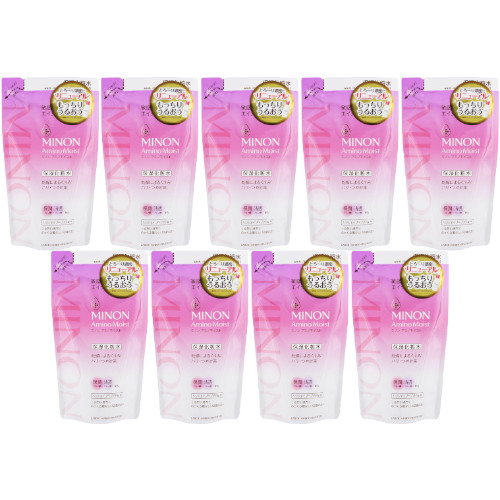 【9個セット】ミノン アミノモイスト エイジングケア ローション つめかえ用 130ml(4987107675187-9)