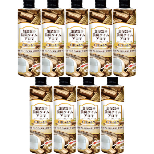 【9個セット】加湿器の除菌タイム アロマ 白檀の香り 300ml(4968909054738-9)