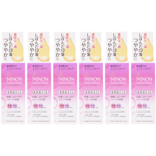 【6個セット】ミノン アミノモイスト エイジングケア オイル 20ml【メール便】(4987107628978-6)の通販は