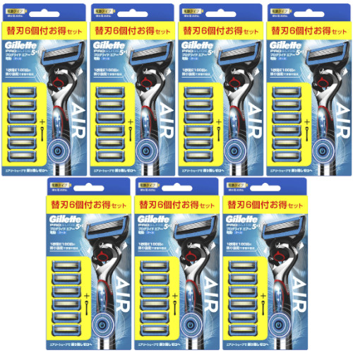 Gillette ProGlide 5+1 替刃6個付きセット＋替刃セット P&G ジレット