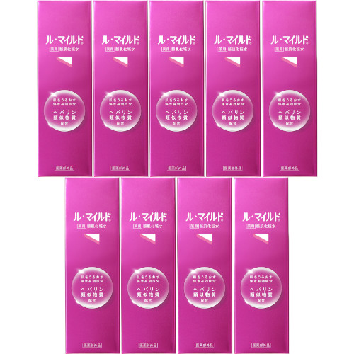 ル・マイルド 薬用整肌化粧水 120ml【9個セット】(4987286418896-9)の通販は