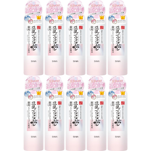 【10個セット】サナ なめらか本舗 薬用リンクルミスト化粧水 ホワイト 150g(4964596702426-10)