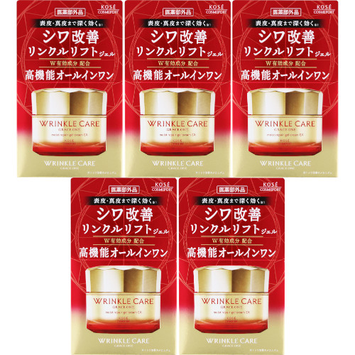 【5個セット】グレイス ワン リンクルケア モイストリペア ジェルクリーム ＥＸ 100g(4971710587999-5)