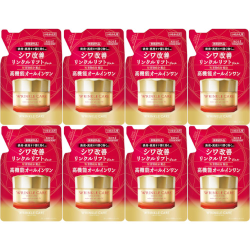 【8個セット】グレイスワン リンクルケア モイストリペア ジェルクリーム ＥＸ つめかえ 90g(4971710588019-8)