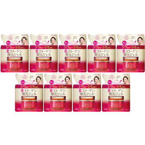 【9個セット】グレイスワン 薬用リンクル リペアジェル つめかえ 90g(4971710582888-9)