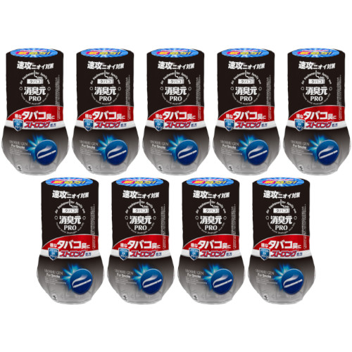 【9個セット】消臭元ＰＲＯ タバコストロング パワフルＥＸクリーン 400ml(4987072096727-9) 5,310円