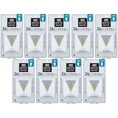 【9個セット】消臭元パルファム 玄関用 ホワイトムスク 5.8ml(4987072093689-9) 5,130円