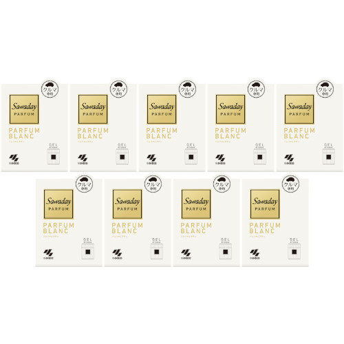【9個セット】Ｓａｗａｄａｙクルマ専用ゲル パルファムブラン 110g(4987072096406-9)の通販は 4,536円