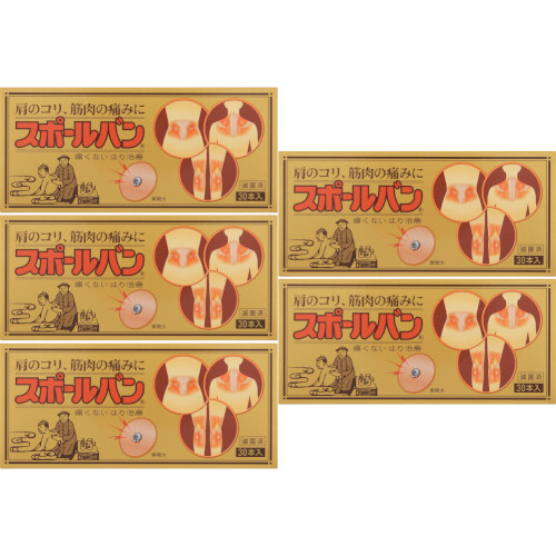 スポールバン 30本【メール便】【5個セット】(4987235022242-5)の通販は 8,650円