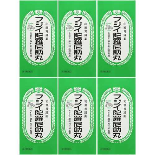 【第3類医薬品】フジイ陀羅尼助丸 4200粒【6個セット】(4969080000057-6)の通販は