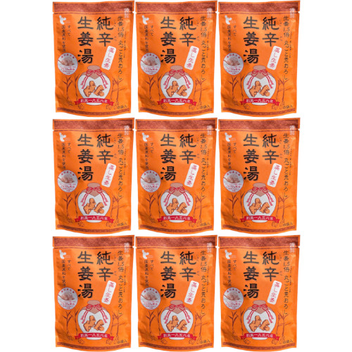 純辛蒸し生姜湯 4袋入【9個セット】(4970107110260-9)