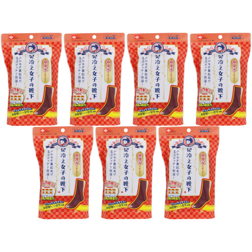 足冷え女子の靴下 レギュラー極厚手 1足入【7個セット】(4580543941955-7)の通販は