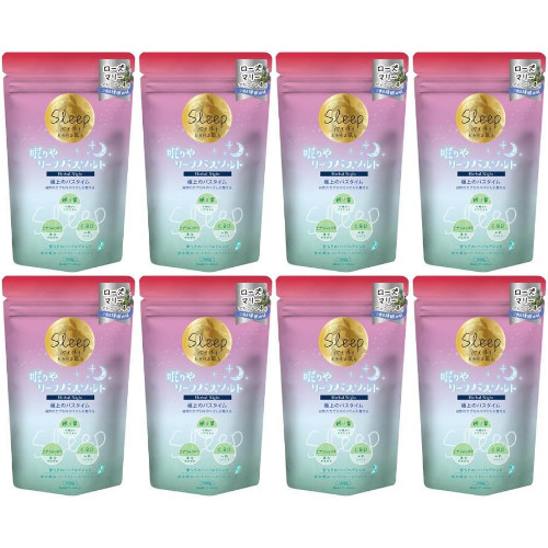 【8個セット】眠りやリーフバスソルト ハーバルナイト 1000g(4580299106172-8)