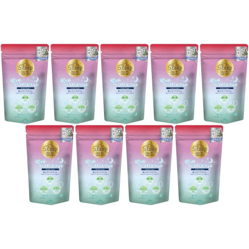 【9個セット】眠りやリーフバスソルト ハーバルナイト 1000g(4580299106172-9)