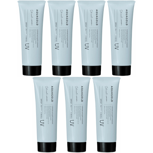 アクアゴールド UVカットクリームｂ 80g【7個セット】(4940756447352-7)