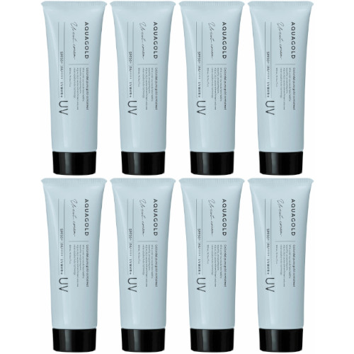 アクアゴールド UVカットクリームｂ 80g【8個セット】(4940756447352-8)