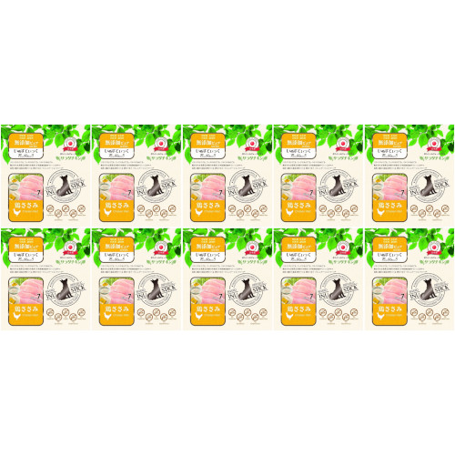 【10個セット】いぬすてぃっく サラダチキン 鶏ささみ 7本(4571130144576-10)