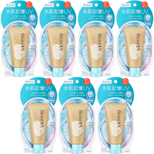 【7個セット】ビオレ ＵＶ アクアリッチ ウォータリーホールドクリーム 50g【メール便】(4901301450883-7)