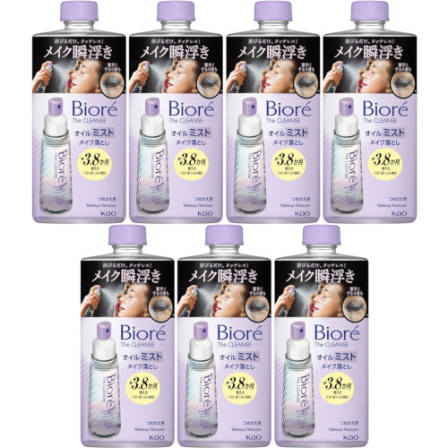【7個セット】ビオレ ザクレンズオイルミストメイク落とし つめかえ用 180ml(4901301447883-7)