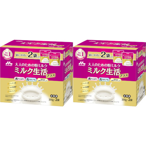 ミルク生活プラス 300g×2袋入【2個セット】(4902720163323-2)