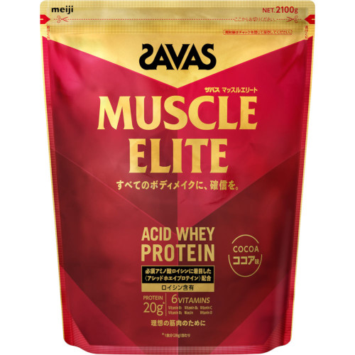 ザバス マッスルエリート ココア味 2100g(4902777324463)
