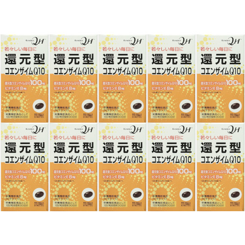 還元型コエンザイムＱ１０ ６０粒 ×１０個セット | 還元型コエンザイムQ10 60粒(30日分)×3個セット☆カネカ社製