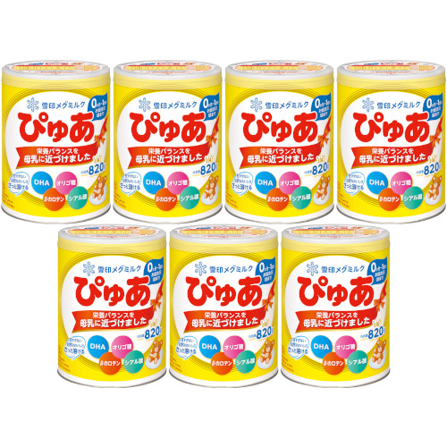 雪印メグミルクぴゅあ（大缶）820g【7個セット】(4903050507795-7)