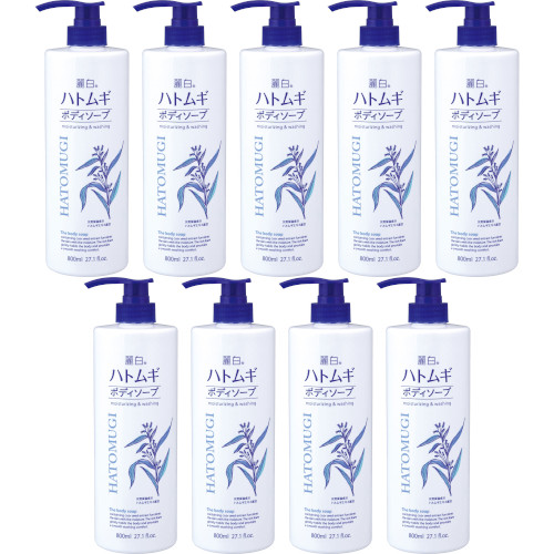 【単品16個セット】麗白 ハトムギ 泡ボディソープ 本体 熊野油脂(代引不可)【送料無料】 単品16個セット 麗白 ハトムギ 泡ボディソープ 本体 熊野油脂 代引不可 :
