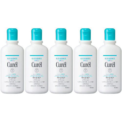 1107　キュレル ローション ポンプ　410ml×5本 キュレルローション5本セット 1107 キュレル ローション ポンプ 410ml