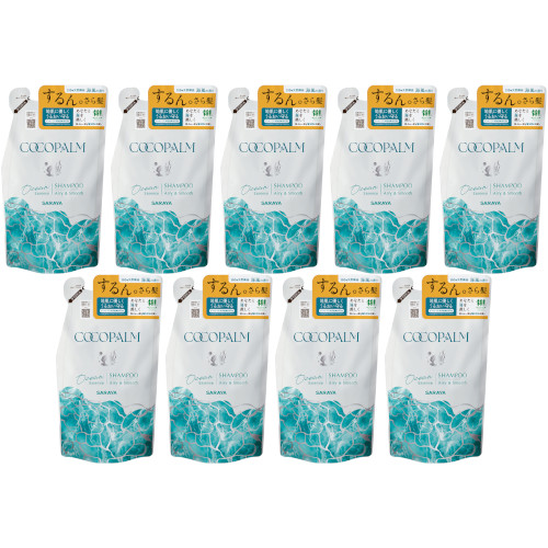 【9個セット】ココパーム オーシャンエッセンスシャンプー 詰替用 380ml(4973512261695-9)